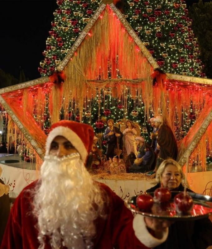 Bethlehem celebrates first full Christmas in over two years after Gaza war gloom