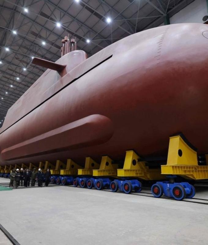 KCNA: North Korean leader visits nuclear sub site, warns of ‘threat’ from US‑South Korea nuclear sub deal