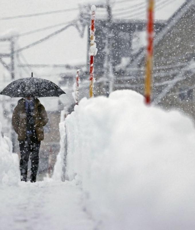 Japan braces for weekend blizzards, powerful winds and heavy snowfall up to 80cm