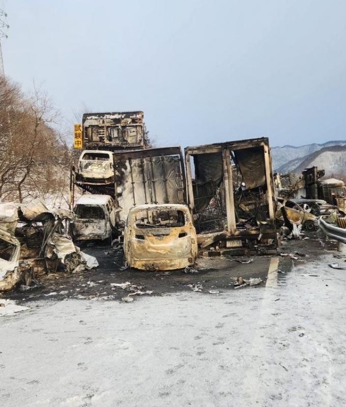 Multi-vehicle pileup on Japan’s Kan-etsu Expressway leaves two dead, dozens injured (VIDEO)