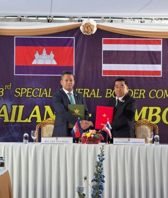 Trump congratulates Thailand, Cambodia leaders on ceasefire