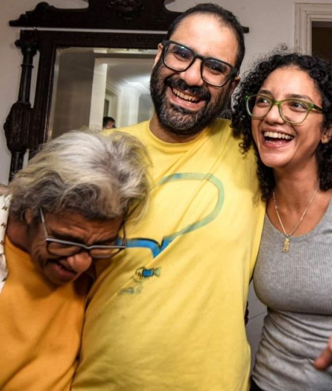 Egypt’s former political prisoner says sorry for ‘hurtful’ old social media posts as UK critics push for deportation