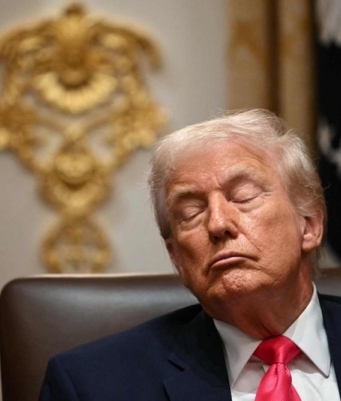 Trump says bruises from aspirin, not age — insists he’s just ‘blinking, not dozing’