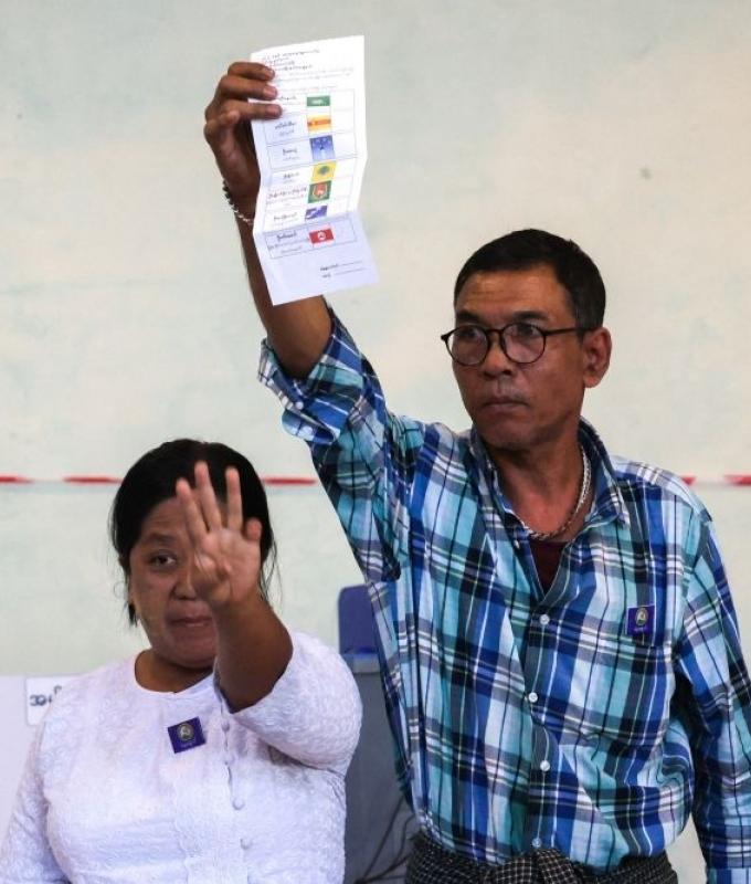 Opposition sidelined as military‑backed party wins big in Myanmar’s first election phase
