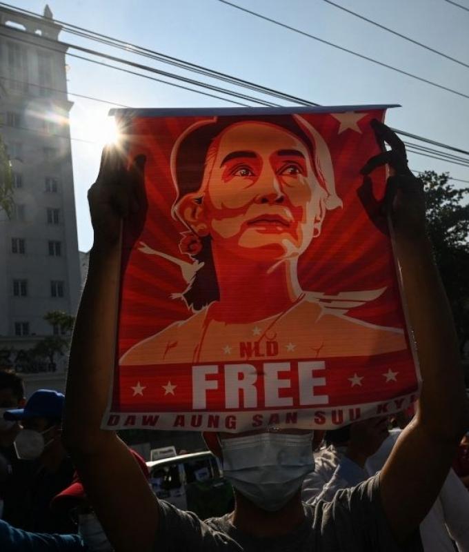 Even behind bars, Aung San Suu Kyi’s presence looms over Myanmar as junta pushes on with polls