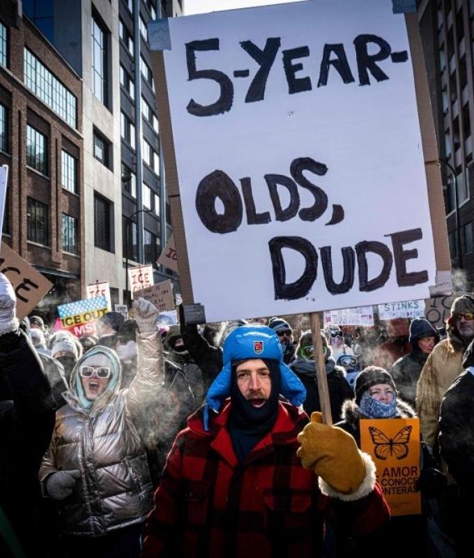 Minneapolis protests erupt after five-year-old caught in US federal immigration raid