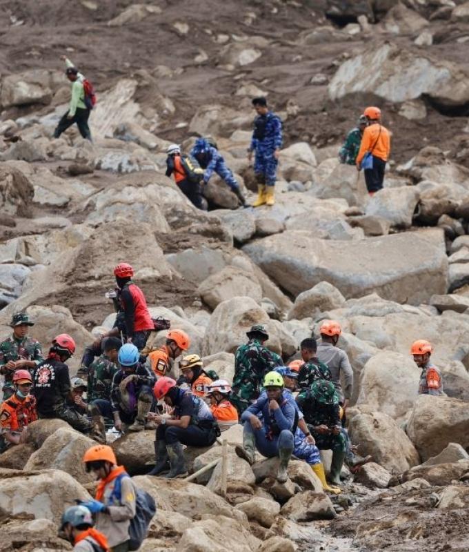 Indonesia extends search as West Java landslide toll reaches 49, emergency period extended