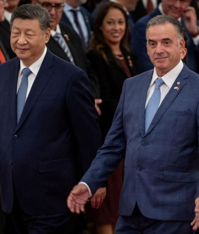 China’s Xi touts ‘equal and orderly’ multipolar world in swipe at US during talks with Uruguay’s Orsi