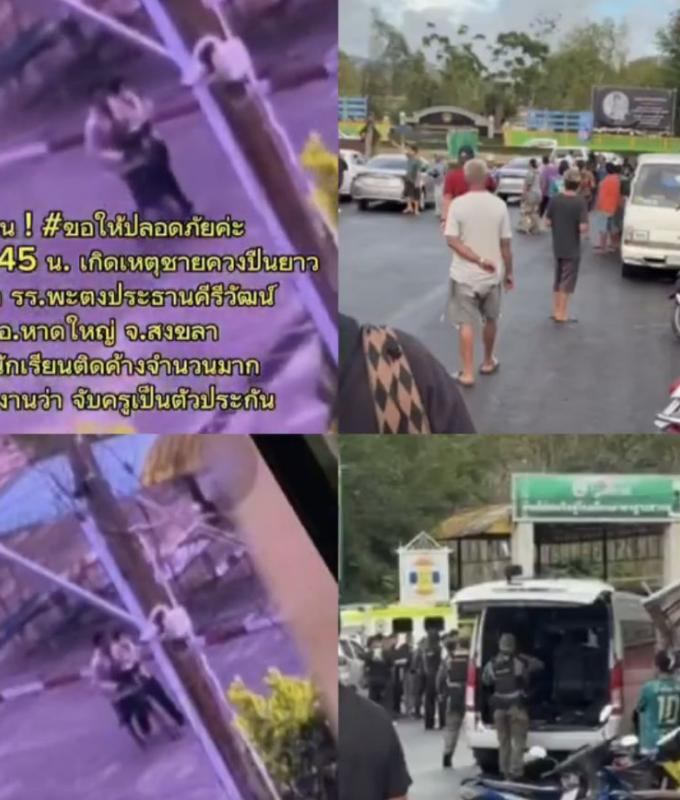 Hat Yai school attack ends as Thai police capture 18-year-old shooter; at least three injured