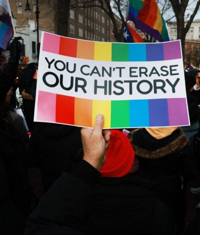'Outrage' as LGBTQ Pride flag removed from Stonewall monument