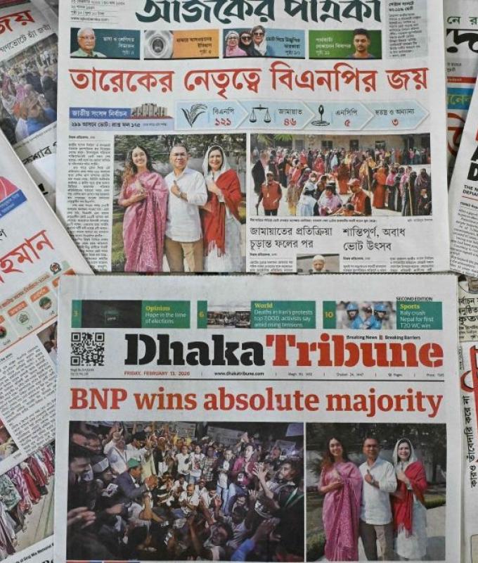 BNP claims landslide in Bangladesh’s first post-uprising polls as rivals cry foul