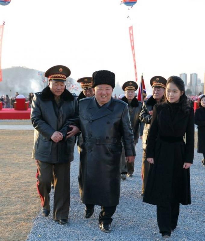 Kim Jong Un unveils new flats for families of soldiers killed in Ukraine campaign