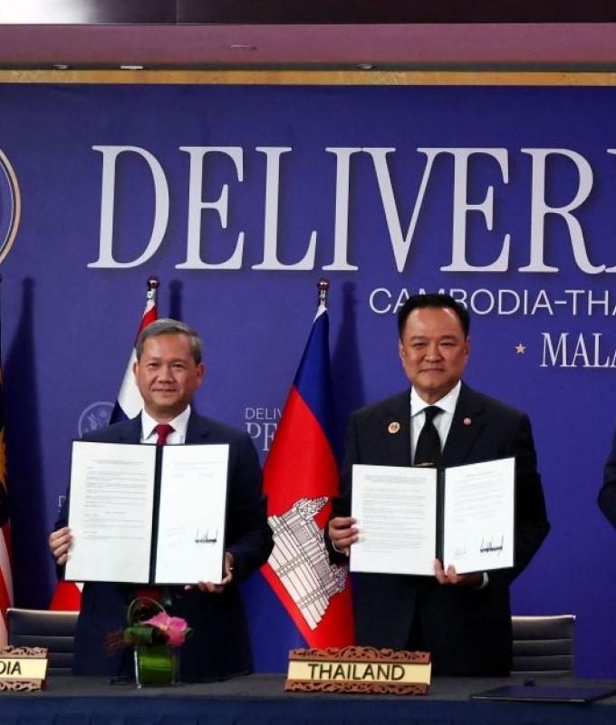 Hun Manet: Thai forces deep inside Cambodian territory despite Trump-brokered ceasefire