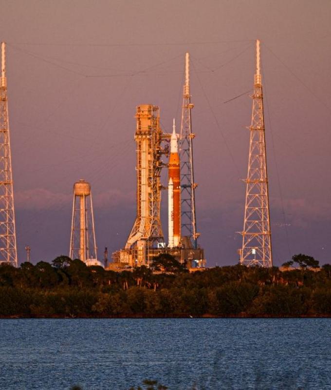 Rocket issue forces Nasa to scrap March launch window for Moon mission