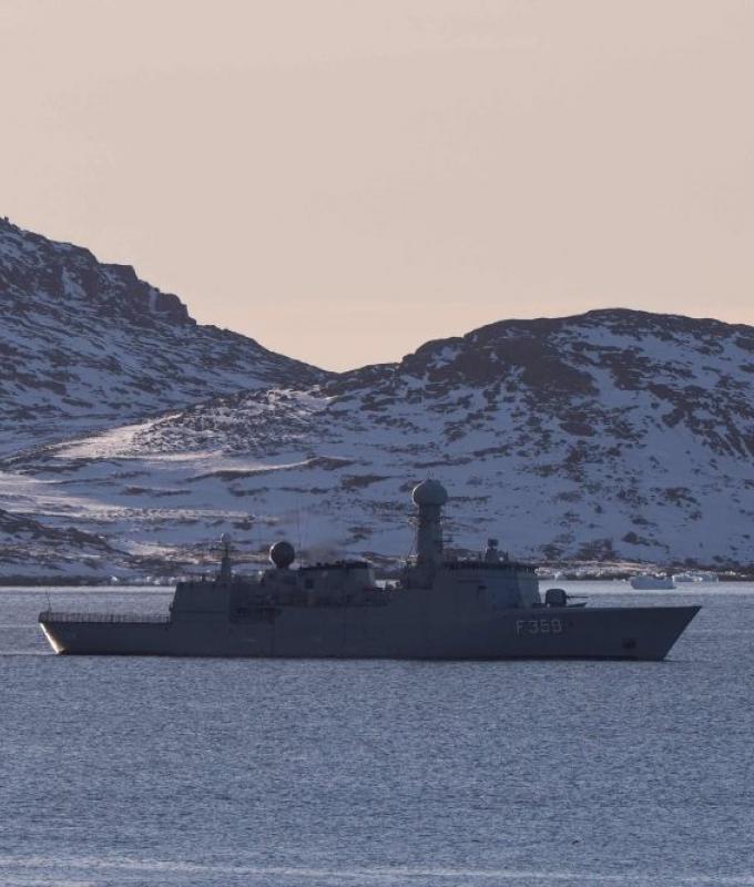 Danish forces evacuate US submarine crew member off Greenland
