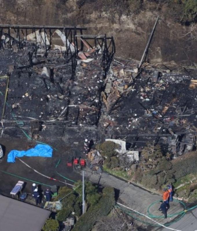 Three found dead in Chiba home fire as search continues for missing girls and grandma