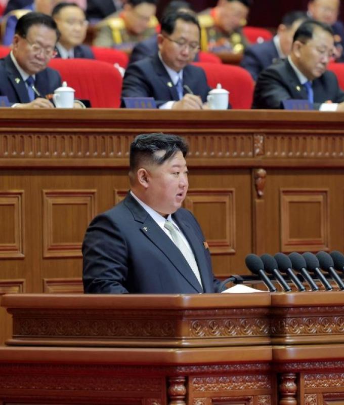 Kim Jong Un re-elected as Workers’ Party chief at rare North Korea congress
