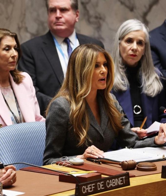 ‘Thank you, madam president’: Melania Trump leads UN Security Council as Iran war rages