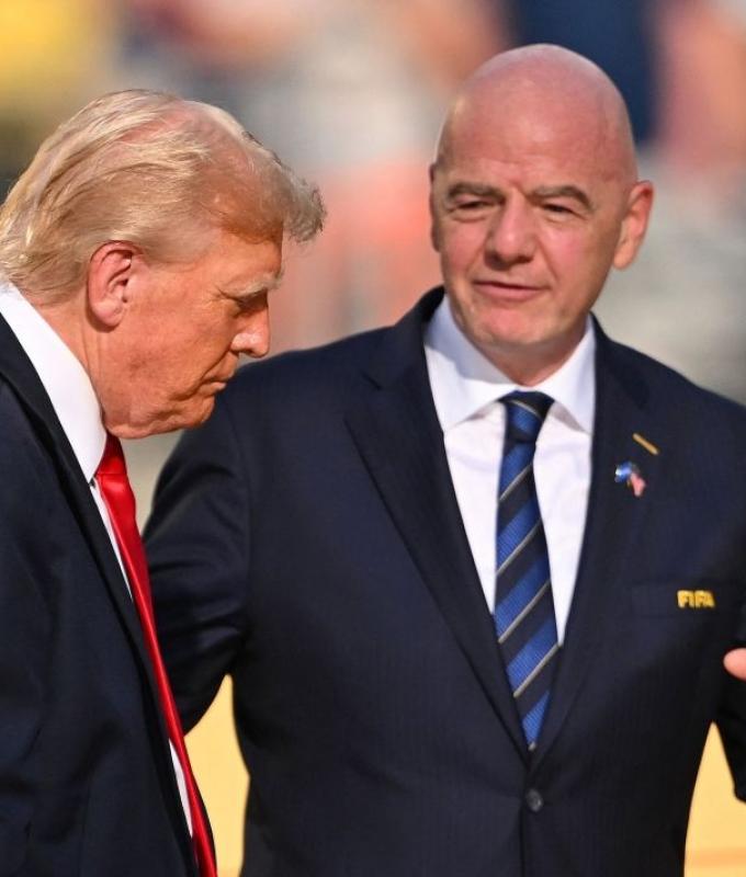 Trump-Infantino bromance tested by Middle East war ahead of World Cup