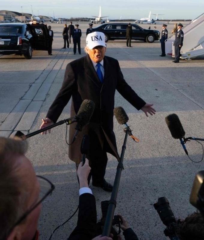 Trump says he dislikes sneakers in office, 'has fun' buying US$145 shoes for cabinet members