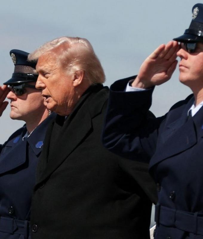 Trump attends return of six US troops killed in Iraq crash amid Iran war