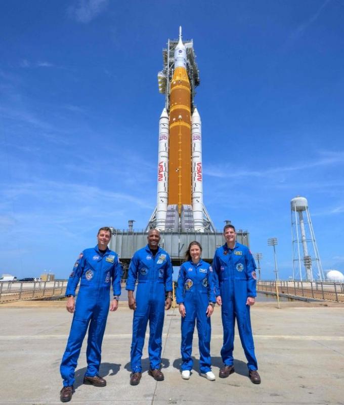 Nasa begins countdown for first crewed Moon mission in over 50 years