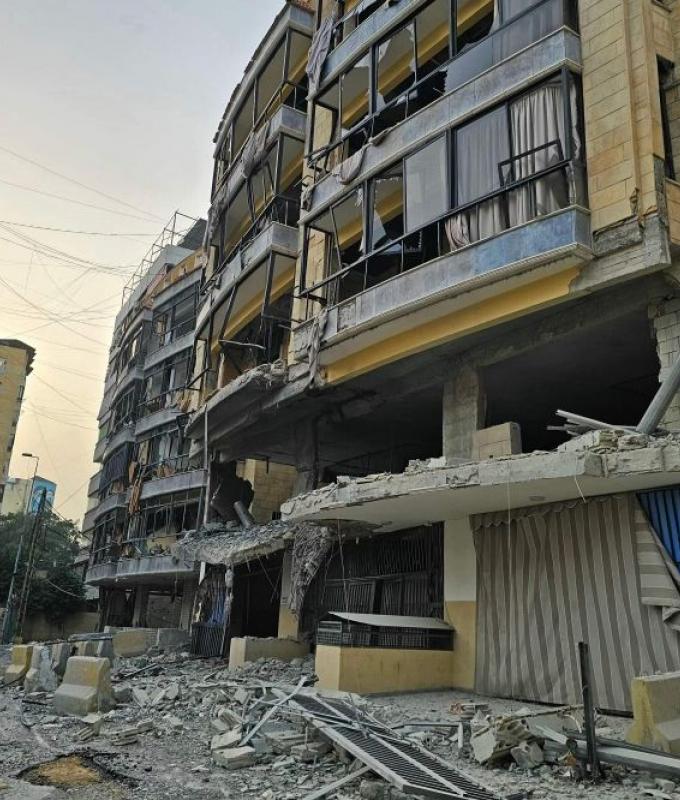 Israel hits targets across Lebanon, urges evacuation near Syria border crossing