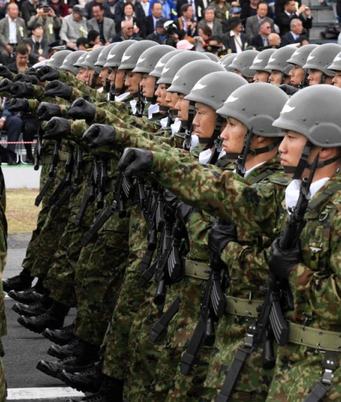 Japan short on recruits, eyes women to fill ranks by 2036