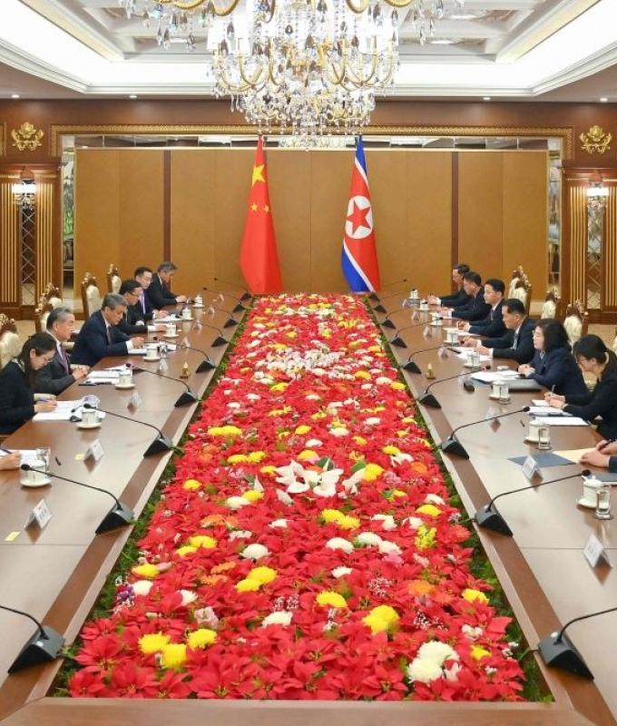 China’s top diplomat Wang Yi meets North Korea’s Kim, calls for closer coordination