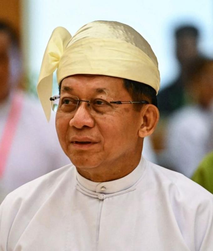 Myanmar junta chief Min Aung Hlaing sworn in as president