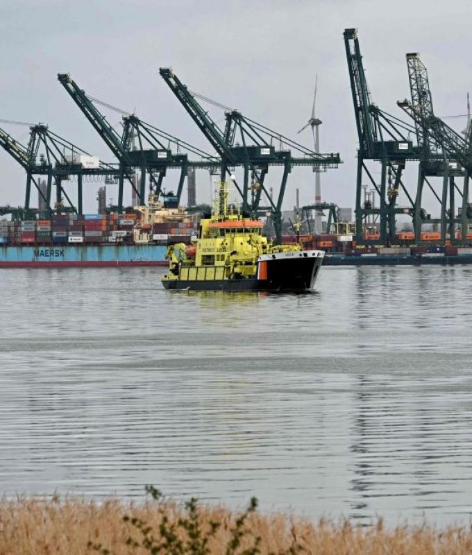 Europe’s second-biggest port Antwerp grinds to halt after oil spill blocks key shipping route