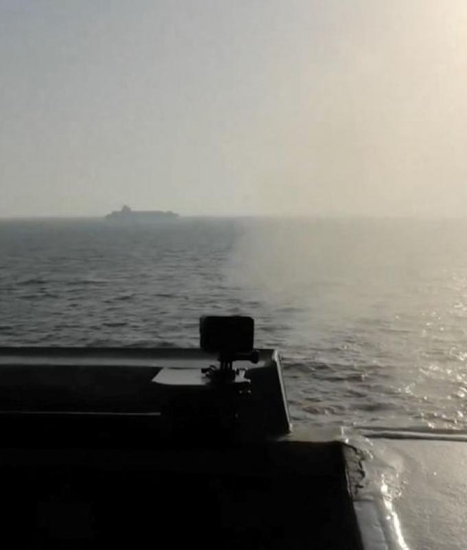 Iran military vows to ‘soon respond’ after US destroyer hits cargo ship 