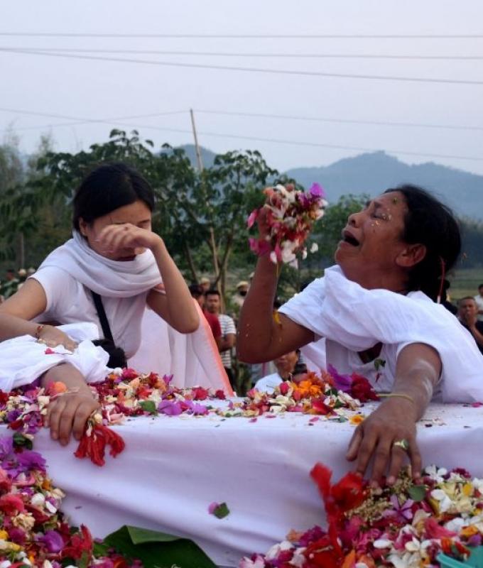 Ethnic gun battles in India’s north-east Manipur leave three dead