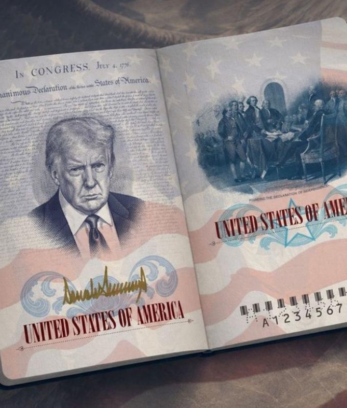 ‘Shattering another norm,’ Trump to put his photo and gold signature in special US passports