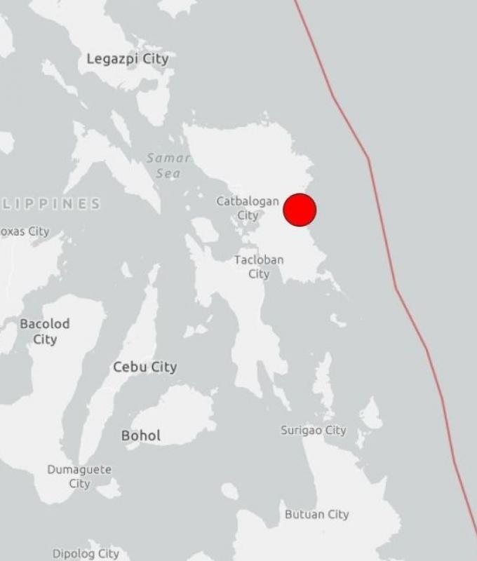 Magnitude 6.0 earthquake hits Samar island in central Philippines