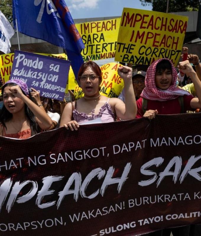 Philippine lawmakers impeach Sara Duterte, putting 2028 presidential bid at risk