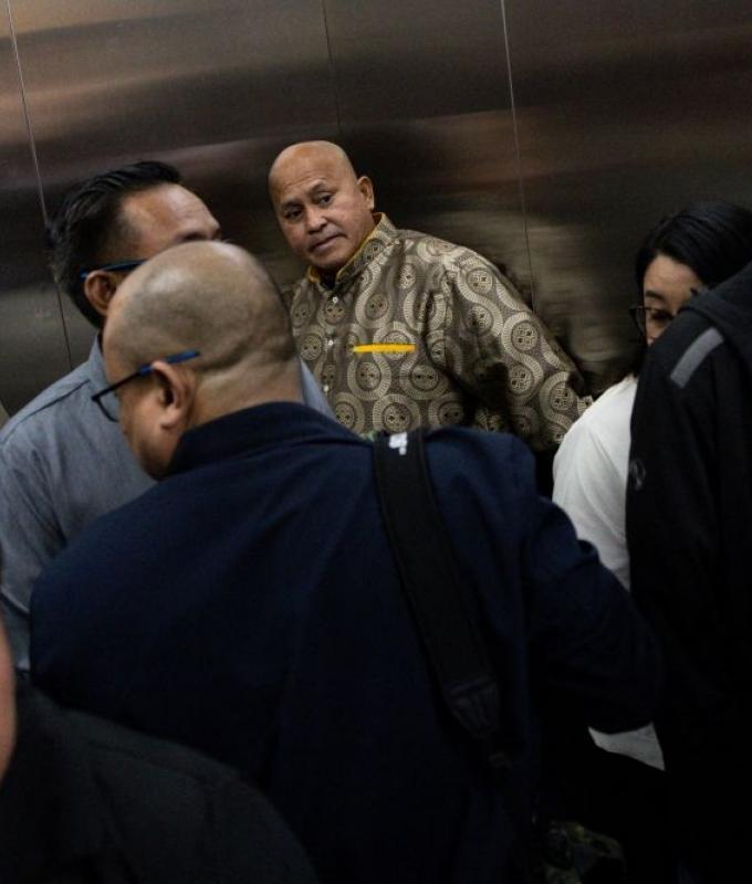 Chaos erupts, gunshots heard at Philippine Senate, as senator resists ICC arrest