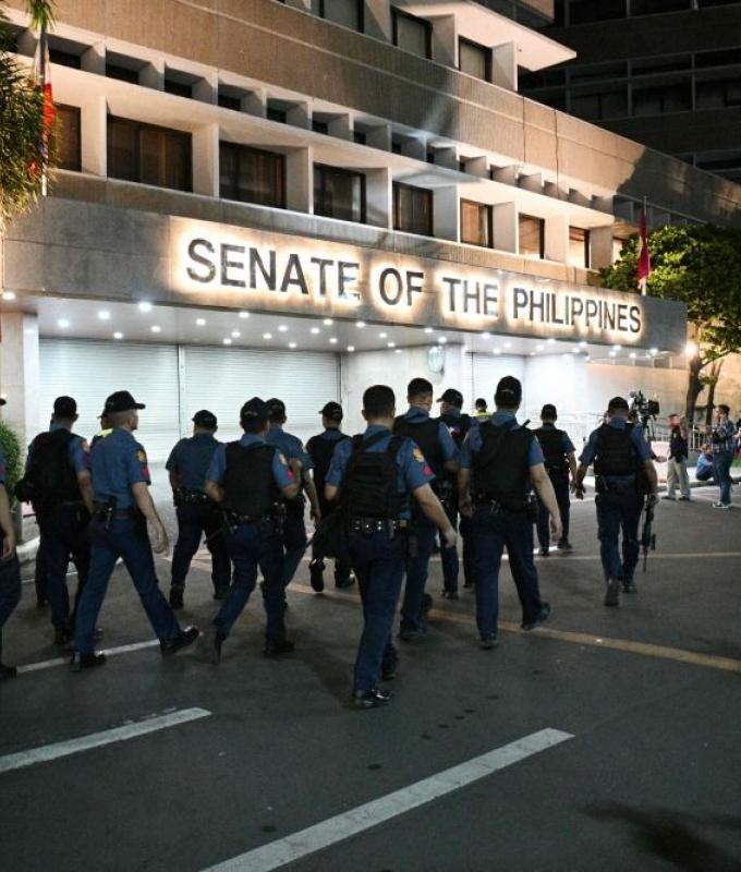 Philippine police arrest suspect after gunfire inside Senate amid ICC-linked standoff