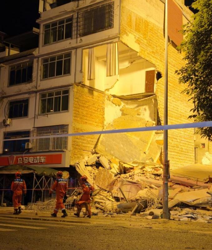 Earthquake in southern China kills two, forces over 7,000 to evacuate