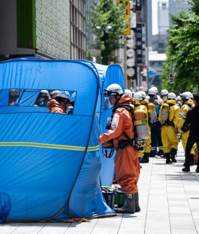 Tokyo mall evacuated after spraying incident injures around 20