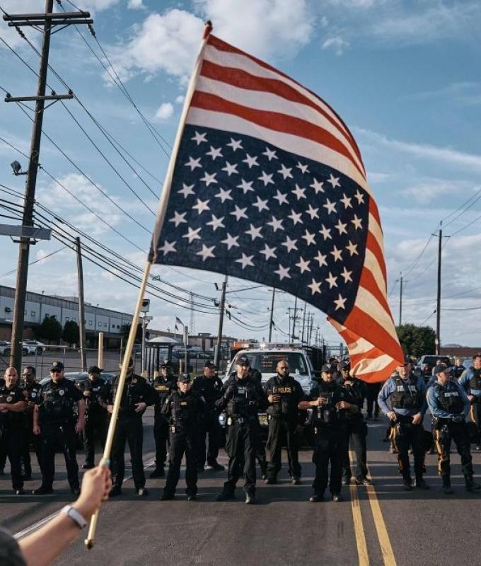 Newark imposes curfew around ICE detention centre after fresh protest clashes