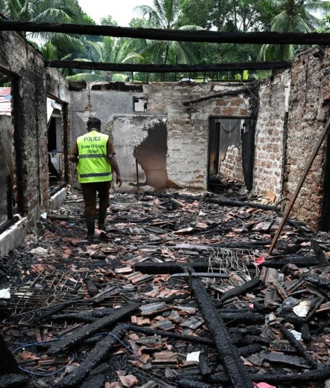 Sri Lanka detains care home manager as investigators find more bodies, lifting fire toll to 12