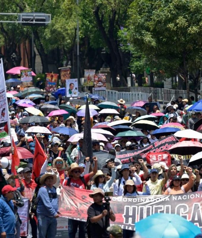 Mexico City protests threaten to overshadow World Cup opening