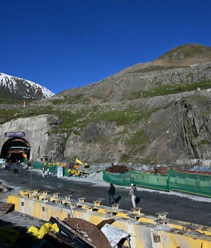 India breaks through final rock in strategic Zojila tunnel linking Ladakh year-round