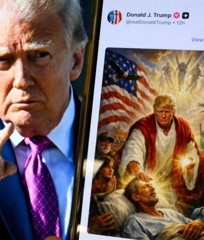 Trump floods social media with AI memes in ‘strategic distraction’ ahead of midterms