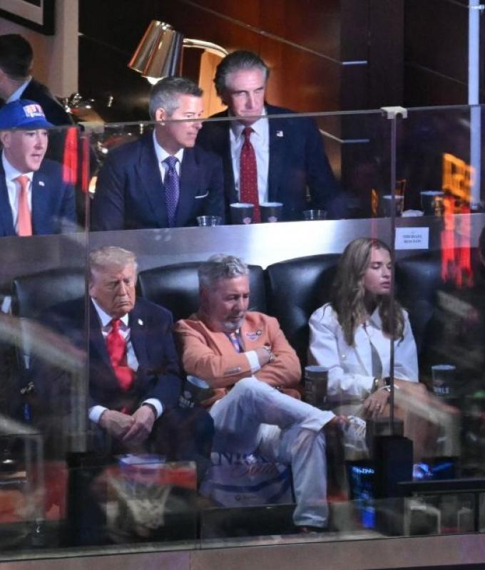 Trump booed at NBA Finals in New York amid heavy security at Madison Square Garden