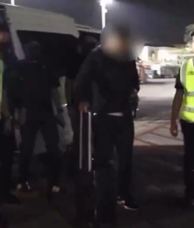 Wanted Australian biker gang figure caught hiding in private jet toilet in Bali