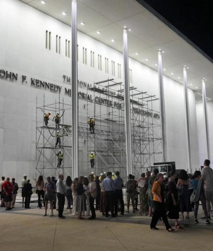 Kennedy Center drops Trump name six months after controversial addition