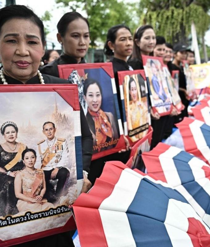 Royal protocol, grief and devotion converge in Bangkok palace as Thais bid farewell to Princess Bha