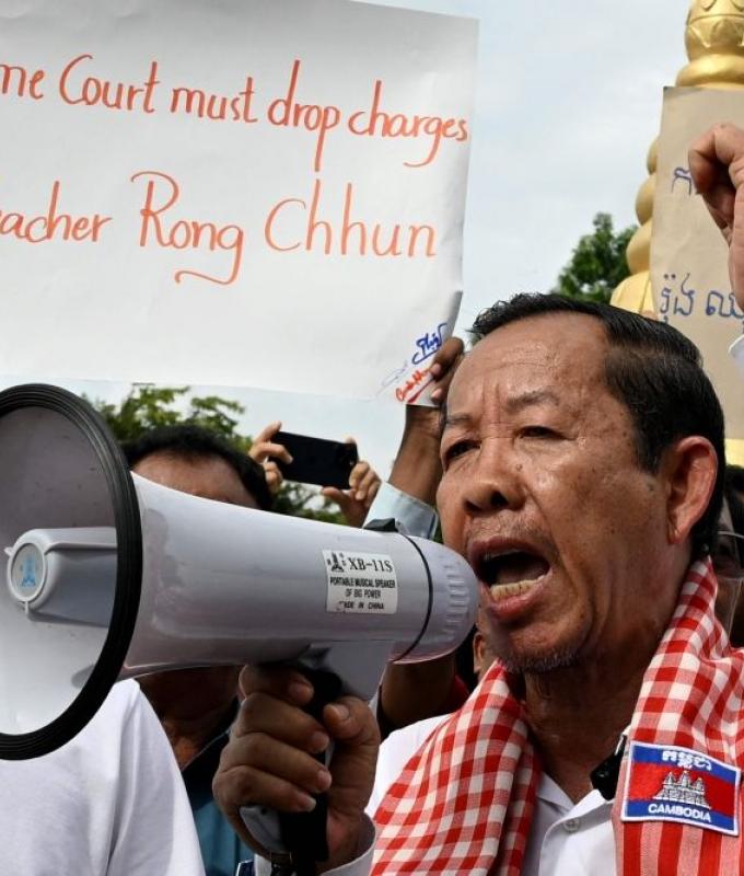 Cambodian court upholds political ban on Opposition politician